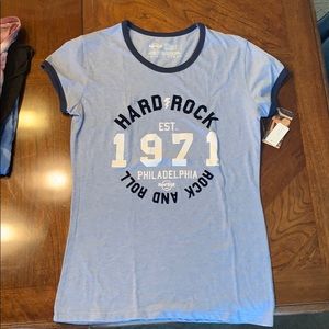 HARD ROCK CAFE LIGHT BLUE TEE